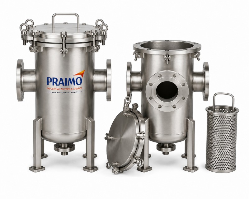 Industrial Basket Strainer - PRAIMO-IBS-01