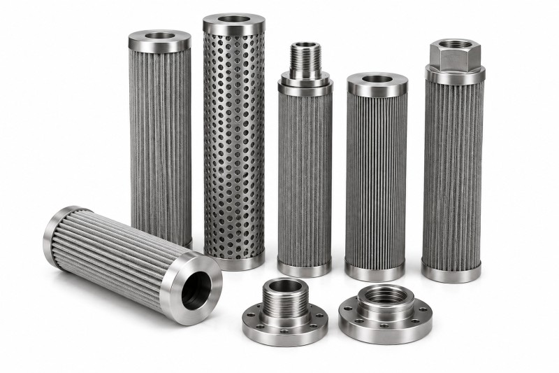 Sintered Metal Filter Cartridge - PRAIMO-SMFC-01