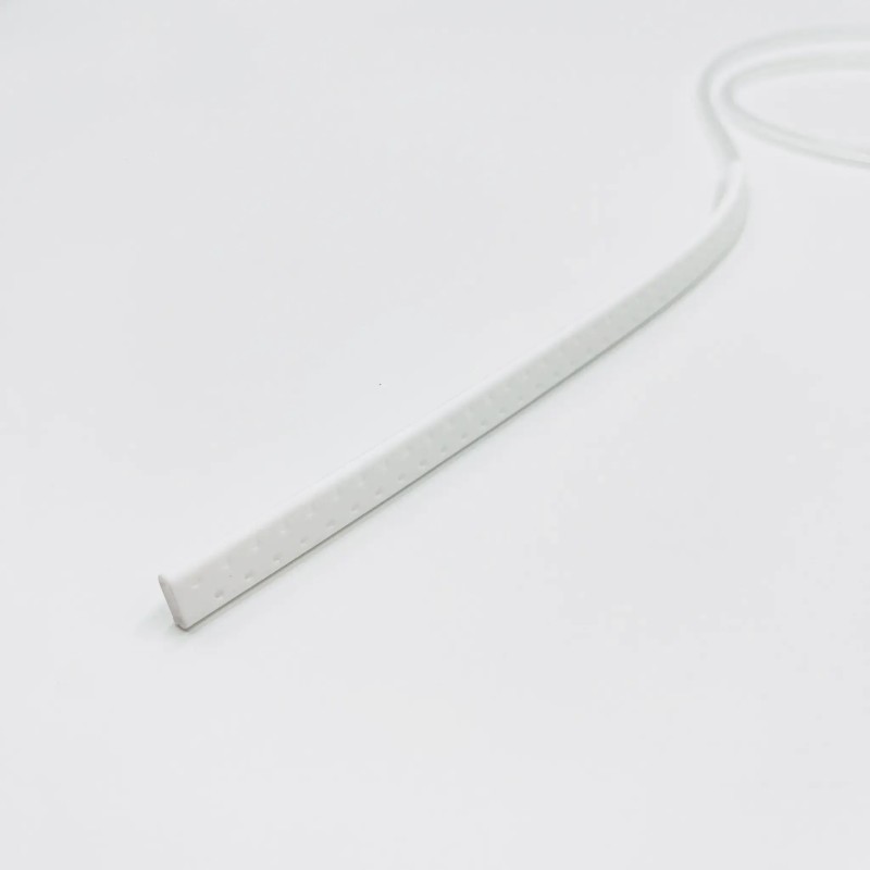 Flat Silicone Surgical Drainage Tube, Sterile Single Use - 